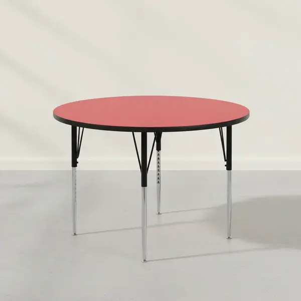 Flash Furniture XU-A48-RND-RED-H-A-GG