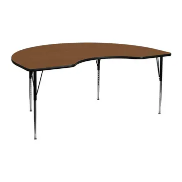 Flash Furniture XU-A4872-KIDNY-OAK-H-A-GG
