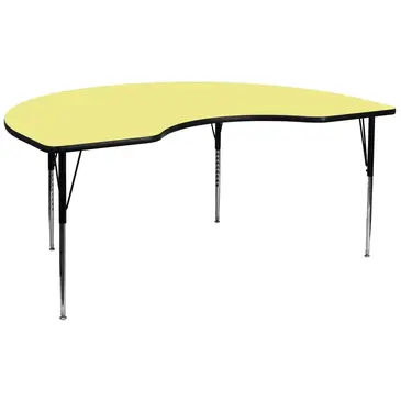 Flash Furniture XU-A4896-KIDNY-YEL-T-A-GG