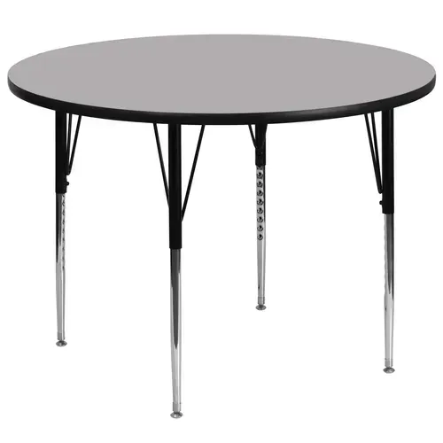 Flash Furniture XU-A60-RND-GY-T-A-GG