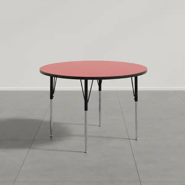 Flash Furniture XU-A60-RND-RED-T-A-GG