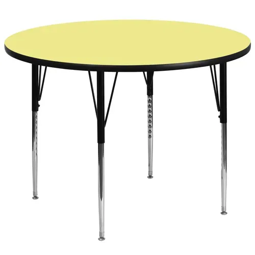 Flash Furniture XU-A60-RND-YEL-T-A-GG