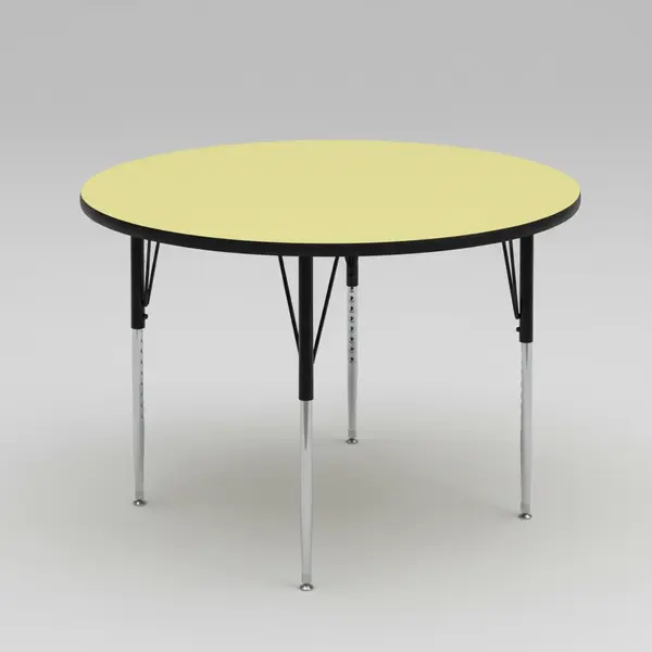 Flash Furniture XU-A60-RND-YEL-T-A-GG