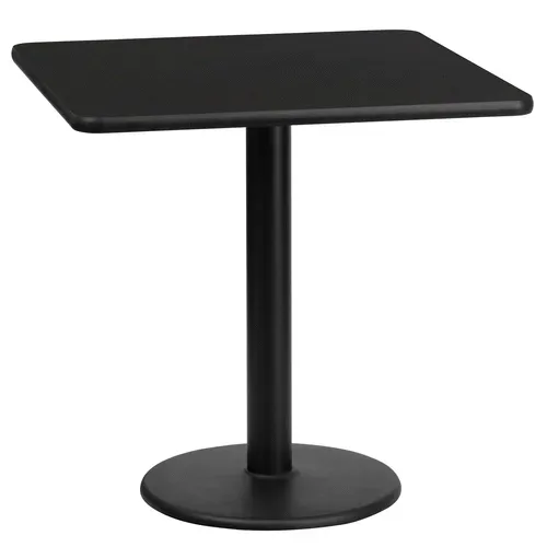Flash Furniture XU-BLKTB-2424-TR18-GG