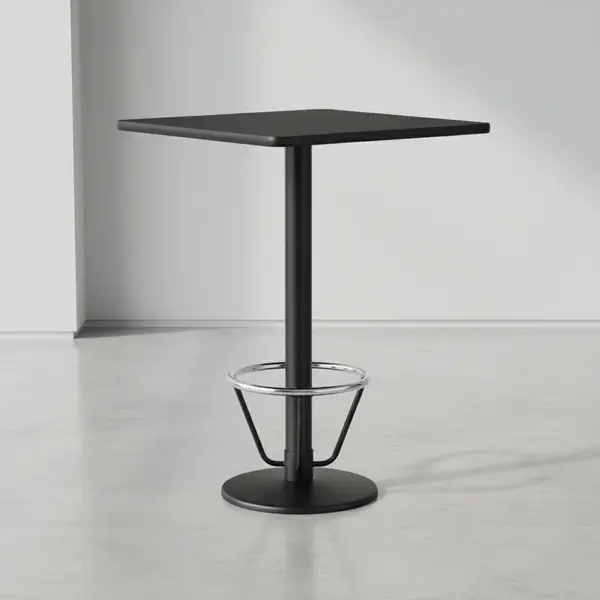 Flash Furniture XU-BLKTB-2424-TR18B-3CFR-GG