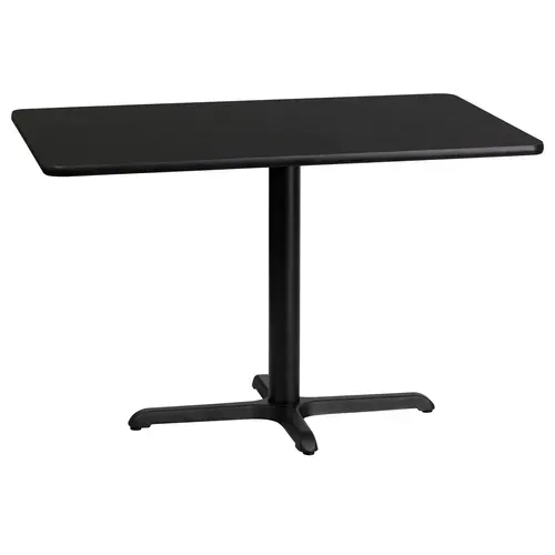 Flash Furniture XU-BLKTB-2442-T2230-GG