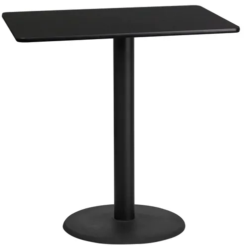 Flash Furniture XU-BLKTB-2442-TR24B-GG