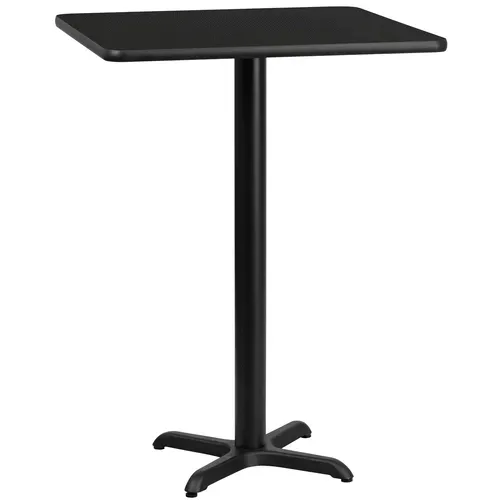 Flash Furniture XU-BLKTB-3030-T2222B-GG