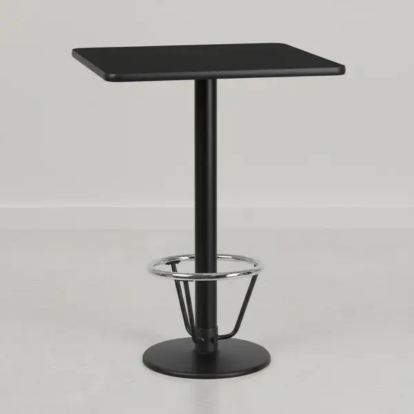 Flash Furniture XU-BLKTB-3030-TR18B-3CFR-GG