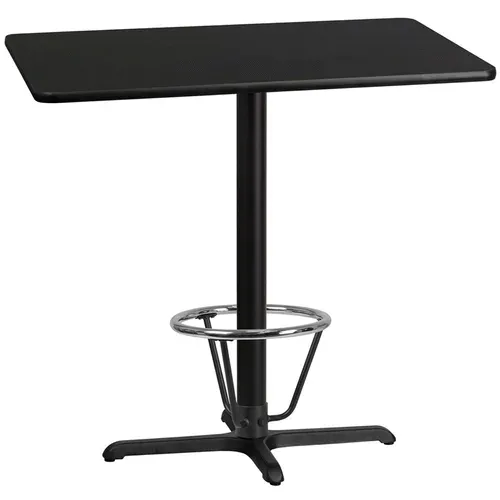 Flash Furniture XU-BLKTB-3042-T2230B-3CFR-GG