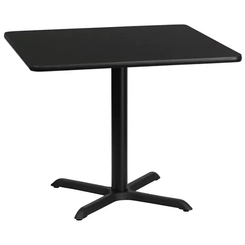 Flash Furniture XU-BLKTB-3636-T3030-GG