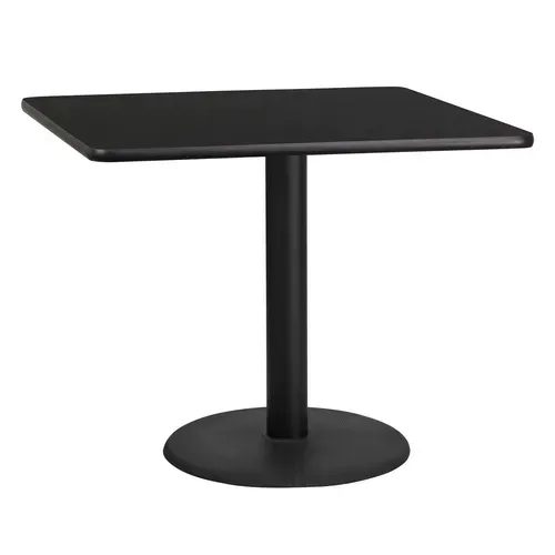 Flash Furniture XU-BLKTB-3636-TR24-GG
