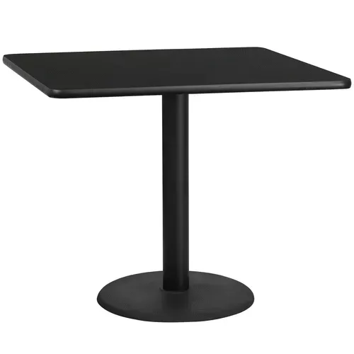 Flash Furniture XU-BLKTB-4242-TR24-GG