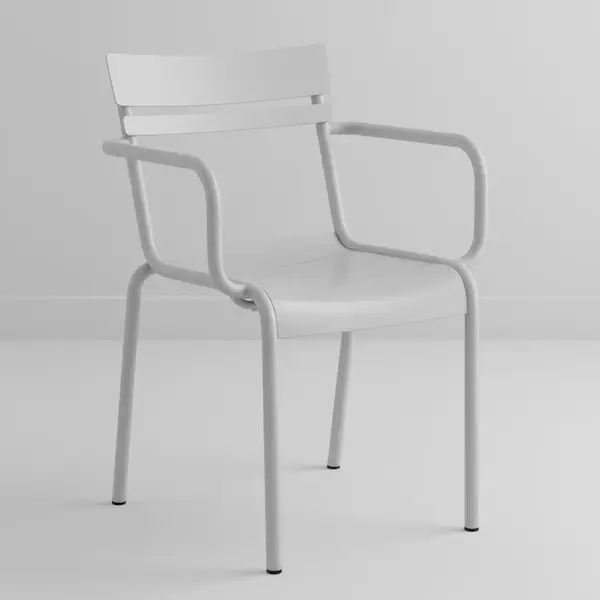 Flash Furniture XU-CH-10318-ARM-SIL-GG