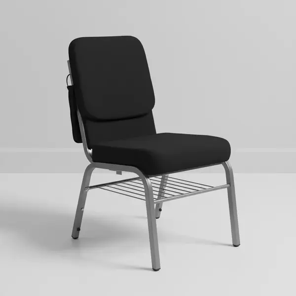 Flash Furniture XU-CH-60096-BK-SV-BAS-GG