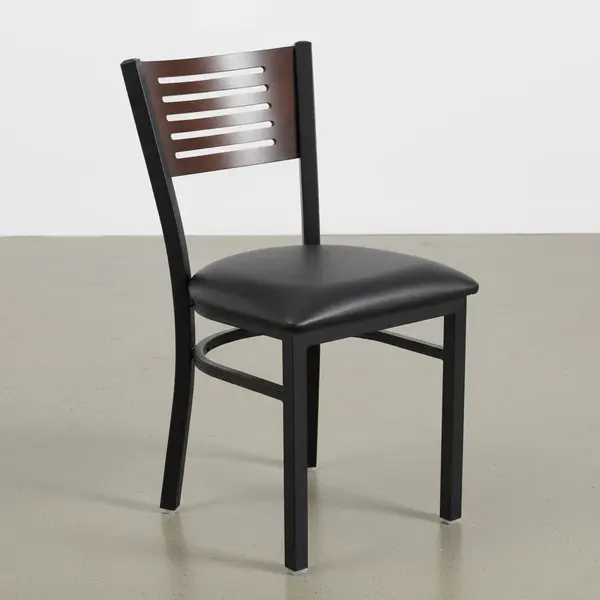 Flash Furniture XU-DG-6G5B-WAL-BLKV-GG