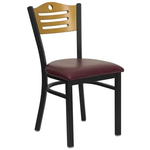 Flash Furniture XU-DG-6G7B-SLAT-BURV-GG