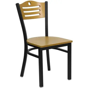 Flash Furniture XU-DG-6G7B-SLAT-NATW-GG