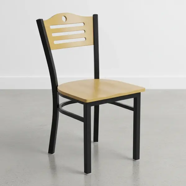 Flash Furniture XU-DG-6G7B-SLAT-NATW-GG