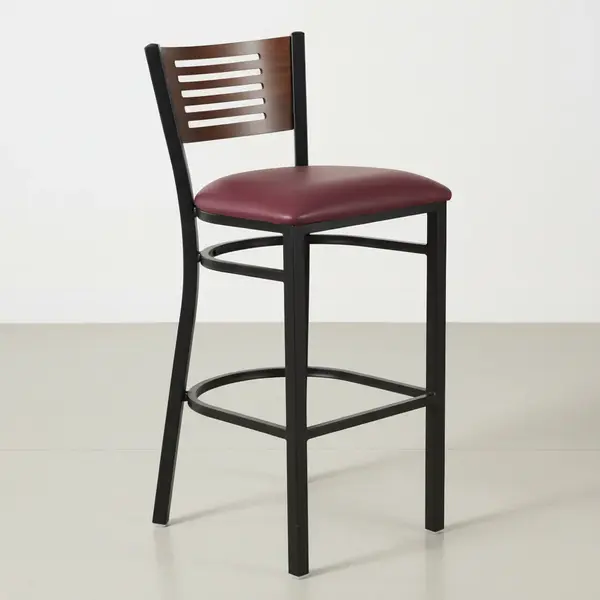 Flash Furniture XU-DG-6H1B-WAL-BAR-BURV-GG