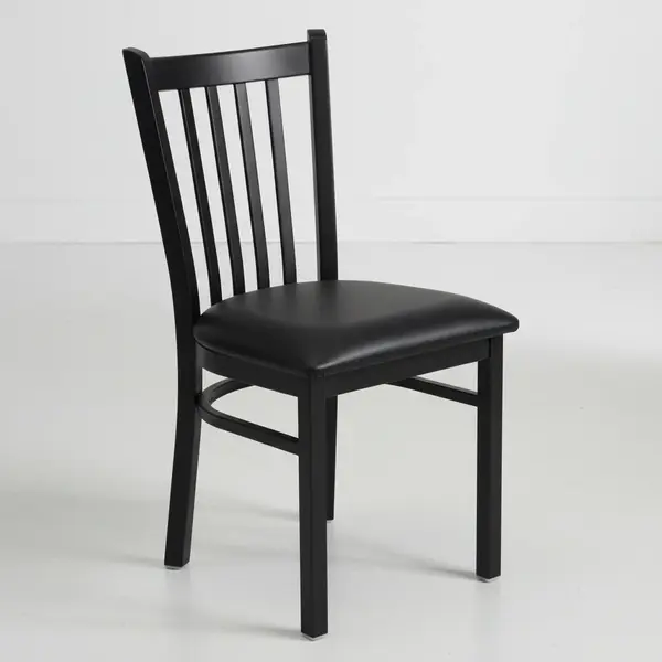 Flash Furniture XU-DG-6Q2B-VRT-BLKV-GG