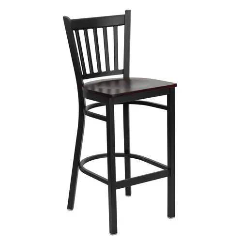 Flash Furniture XU-DG-6R6B-VRT-BAR-MAHW-GG