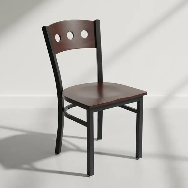 Flash Furniture XU-DG-6Y2B-WAL-MTL-GG