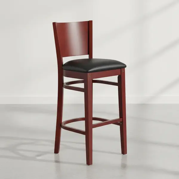 Flash Furniture XU-DG-W0094BAR-MAH-BLKV-GG