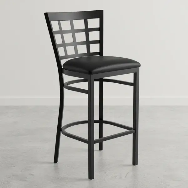 Flash Furniture XU-DG6R7BWIN-BAR-BLKV-GG