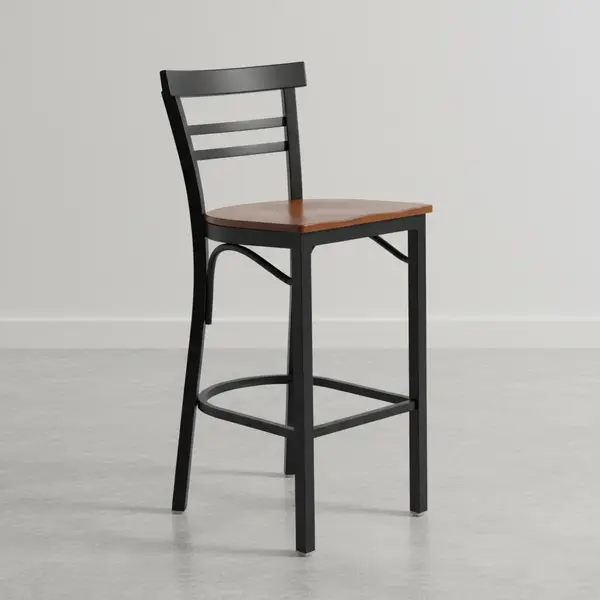 Flash Furniture XU-DG6R9BLAD-BAR-CHYW-GG