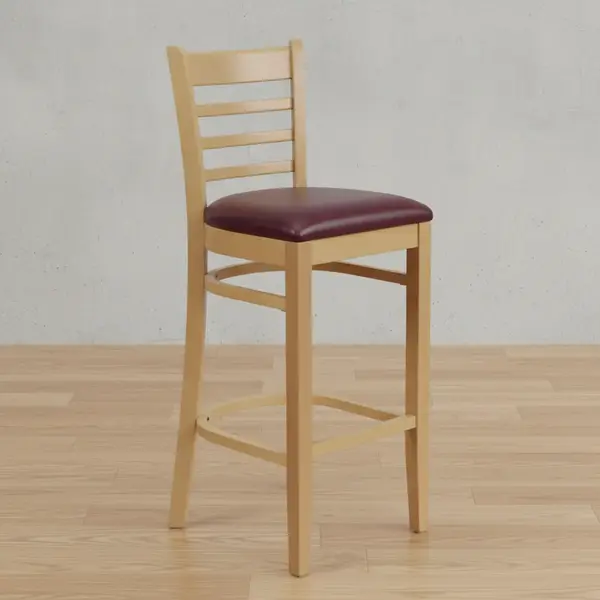 Flash Furniture XU-DGW0005BARLAD-NAT-BURV-GG