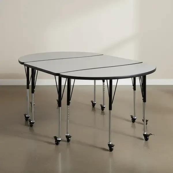 Flash Furniture XU-GRP-A3048CON-48-GY-T-A-CAS-GG