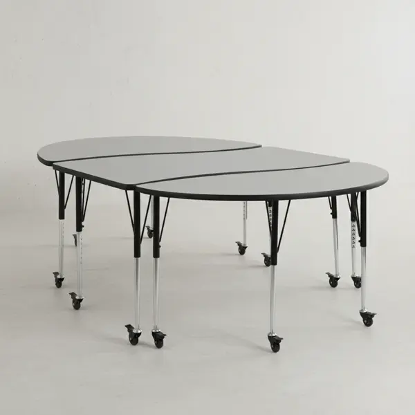 Flash Furniture XU-GRP-A3060CON-60-GY-T-A-CAS-GG