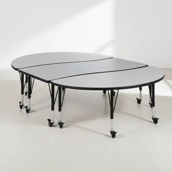 Flash Furniture XU-GRP-A3060CON-60-GY-T-P-CAS-GG