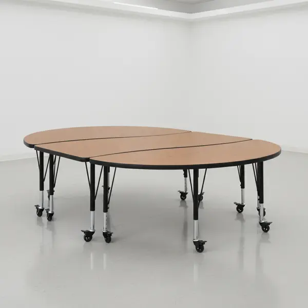 Flash Furniture XU-GRP-A3060CON-60-OAK-T-P-CAS-GG