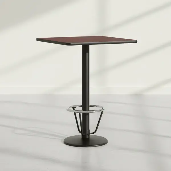 Flash Furniture XU-MAHTB-3030-TR18B-3CFR-GG