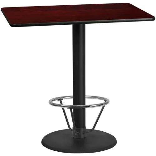 Flash Furniture XU-MAHTB-3048-TR24B-4CFR-GG