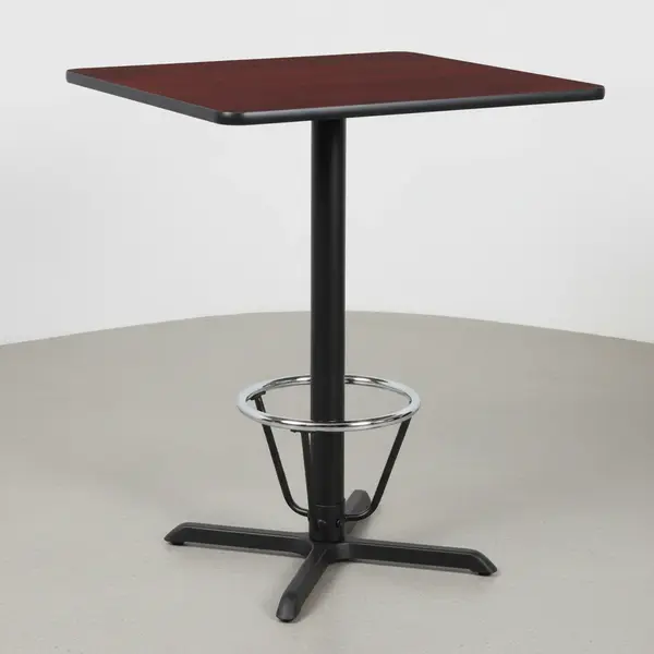 Flash Furniture XU-MAHTB-3636-T3030B-3CFR-GG