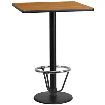 Flash Furniture XU-NATTB-2424-TR18B-3CFR-GG