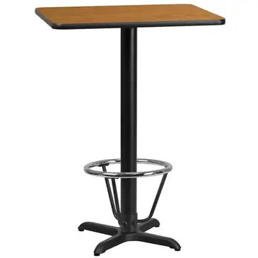 Flash Furniture XU-NATTB-2430-T2222B-3CFR-GG