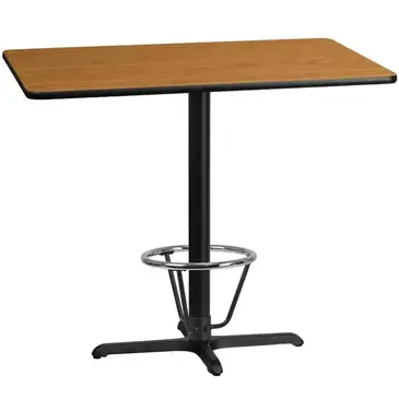 Flash Furniture XU-NATTB-3048-T2230B-3CFR-GG