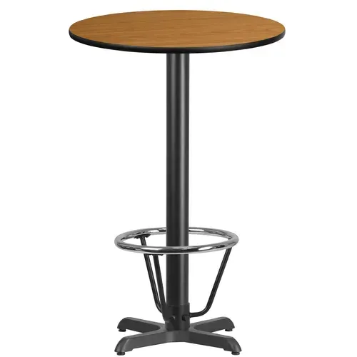 Flash Furniture XU-RD-24-NATTB-T2222B-3CFR-GG