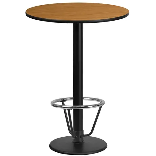 Flash Furniture XU-RD-24-NATTB-TR18B-3CFR-GG