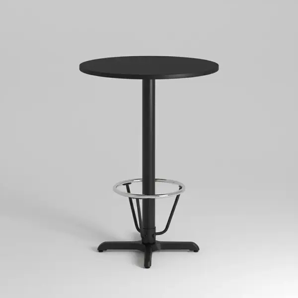 Flash Furniture XU-RD-30-BLKTB-T2222B-3CFR-GG