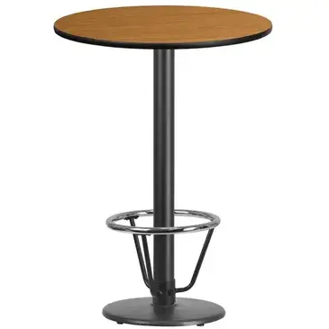 Flash Furniture XU-RD-30-NATTB-TR18B-3CFR-GG