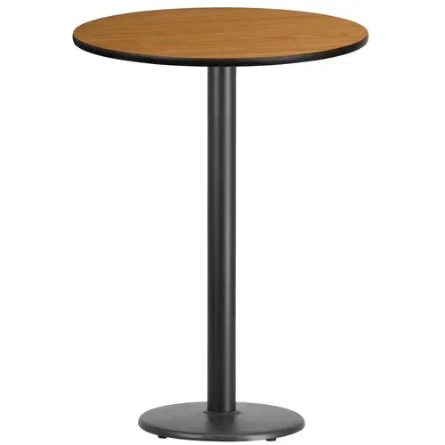 Flash Furniture XU-RD-30-NATTB-TR18B-GG