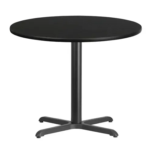 Flash Furniture XU-RD-36-BLKTB-T3030-GG