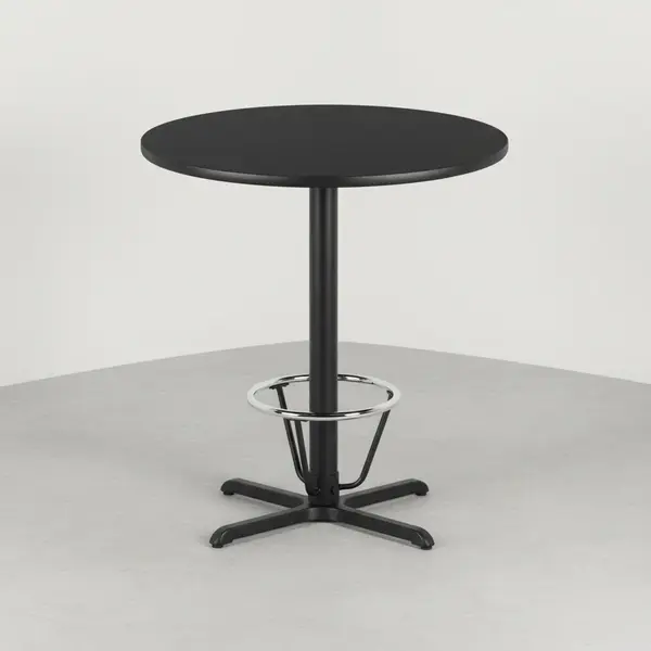 Flash Furniture XU-RD-36-BLKTB-T3030B-3CFR-GG