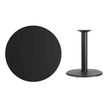 Flash Furniture XU-RD-36-BLKTB-TR24-GG