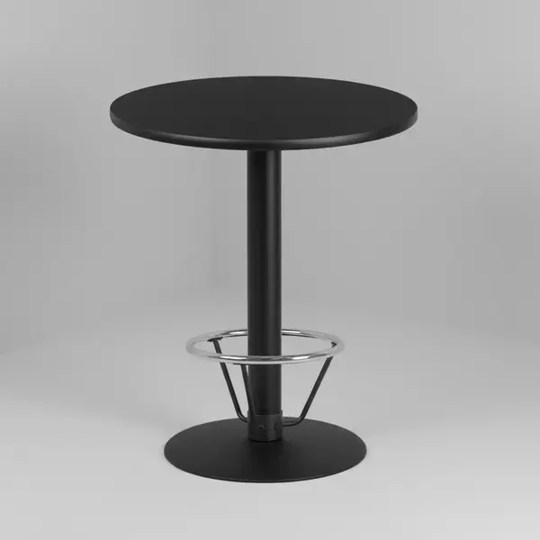 Flash Furniture XU-RD-36-BLKTB-TR24B-4CFR-GG